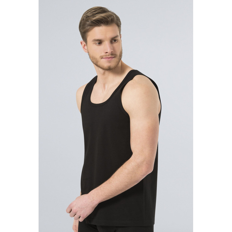 Türen Erkek Bantli Atlet (2'li Paket) 110/Siyah