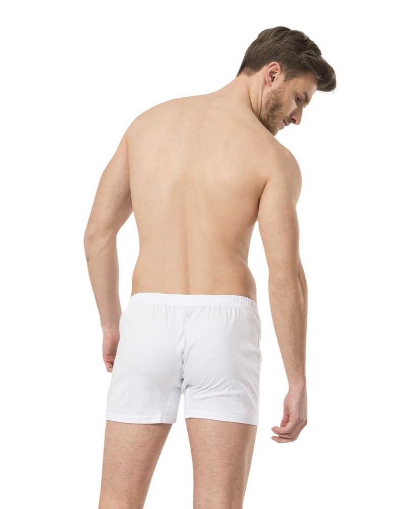 Türen Erkek Dügmeli Boxer 2'li Paket 186/Beyaz Türen Erkek Dügmeli Boxer 2'li Paket 186/Beyaz