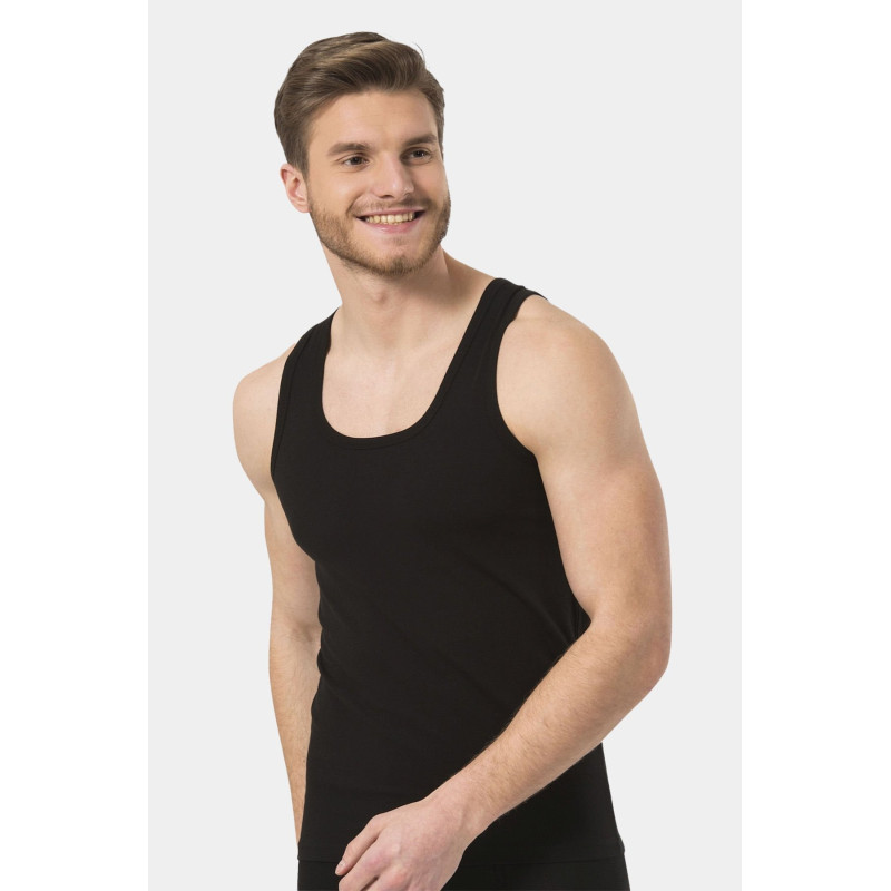 Türen Erkek Likrali Atlet 163/Siyah Türen Erkek Likrali Atlet 163/Siyah