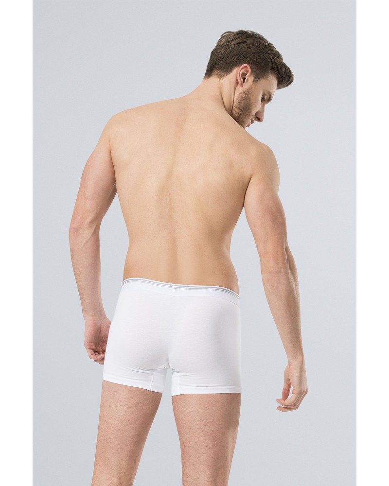 Türen Erkek Likrali Boxer 2'li Paket 126/Beyaz Türen Erkek Likrali Boxer 2'li Paket 126/Beyaz