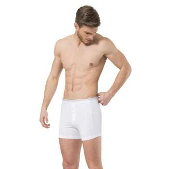 Türen Erkek Likrali Dügmeli Boxer 2'li Paket 135/Beyaz