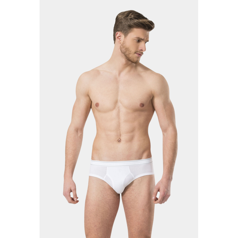 Türen Erkek Likrali Slip 166/Beyaz