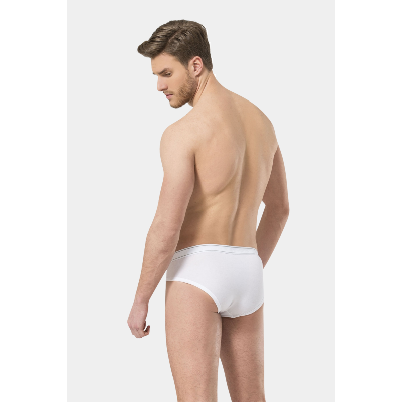 Türen Erkek Likrali Slip 166/Beyaz
