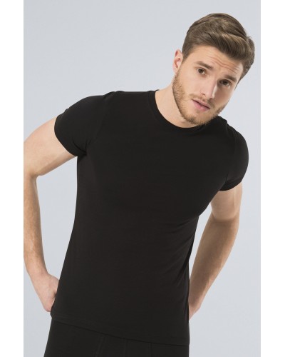 Türen Erkek Likrali T-Shirt 164/Siyah