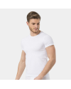 Türen Erkek Likrali T-Shirt 169/Beyaz