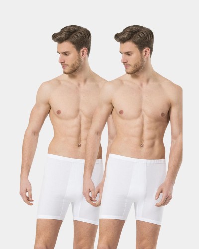 Türen Erkek Penye Arjantin Uzun Boxer 2'li Paket 115 Türen Erkek Penye Arjantin Uzun Boxer 2'li Paket 115