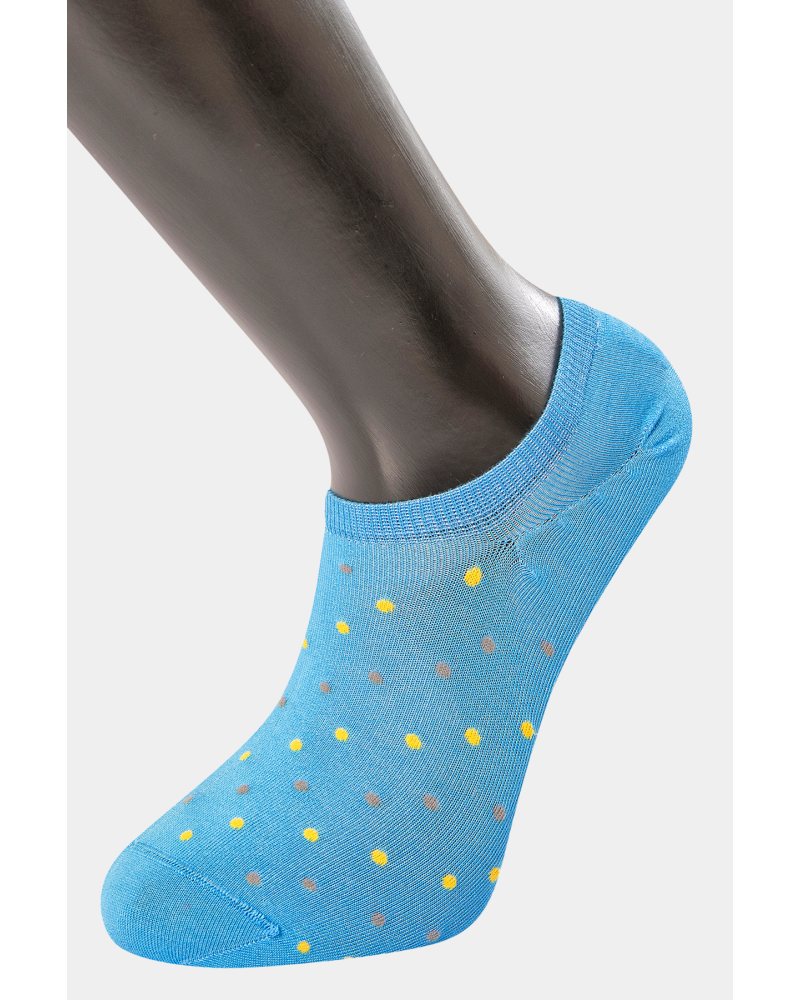 Türen Erkek Puanli Sneakers Çorap 6'li Paket 9005/Mavi Türen Erkek Puanli Sneakers Çorap 6'li Paket 9005/Mavi