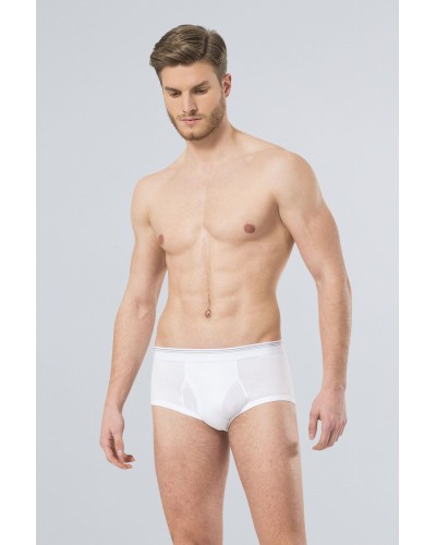 Türen Erkek Ribana Kemerli Slip 120/Beyaz