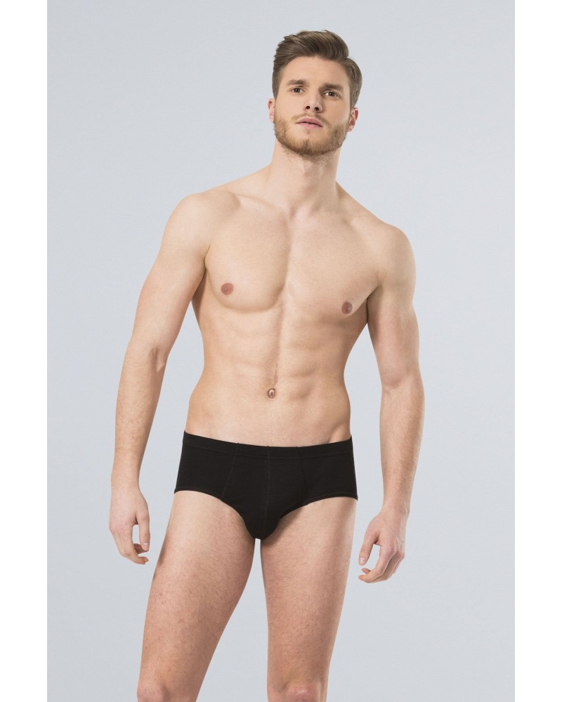 Türen Erkek Ribana Kom Slip 2'li Paket 155/Siyah