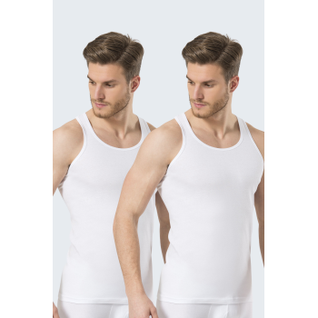 Türen Erkek Spor Atlet 2'li Paket 131/Beyaz