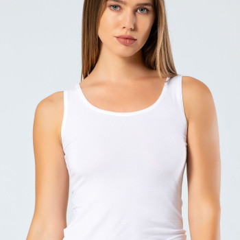 Türen Kadin Kalin Askili Likrali Atlet 953/Beyaz Türen Kadin Kalin Askili Likrali Atlet 953/Beyaz