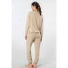Türen Kadin Bisiklet Yaka Jogger Esofman Takimi 3611/Bej