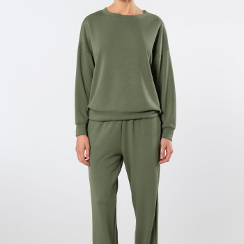 Türen Kadin Bisiklet Yaka Jogger Esofman Takimi 3611/Yeşil