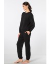 Türen Kadin Bisiklet Yaka Jogger Esofman Takimi 3611/Siyah Türen Kadin Bisiklet Yaka Jogger Esofman Takimi 3611/Siyah