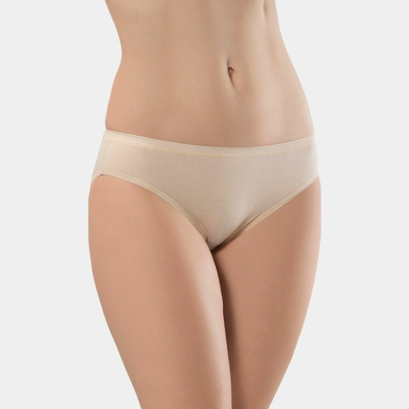 Türen Kadin Biyeli Pamuklu Bikini Külot 2'li Paket 270/Ten Türen Kadin Biyeli Pamuklu Bikini Külot 2'li Paket 270/Ten