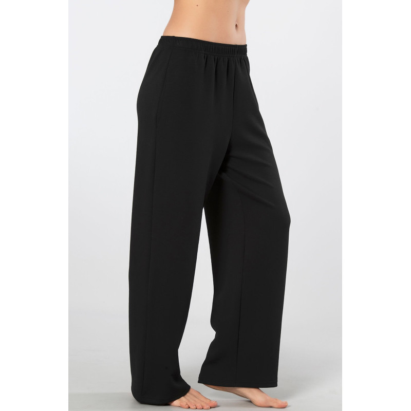 Türen Kadin Boru Paça Esofman Alti 3615/Siyah