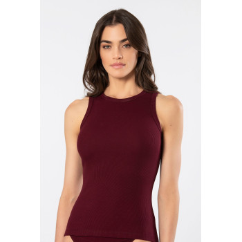 Türen Kadin Kolsuz Ribana Atlet 3407/Bordo