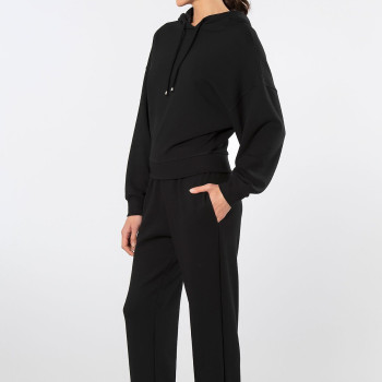 Türen Kadin Kapüsonlu Jogger Esofman Takimi 3609/Siyah