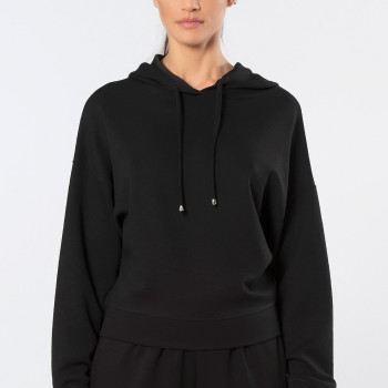 Türen Kadin Kapüsonlu Sweatshirt 3612/Siyah