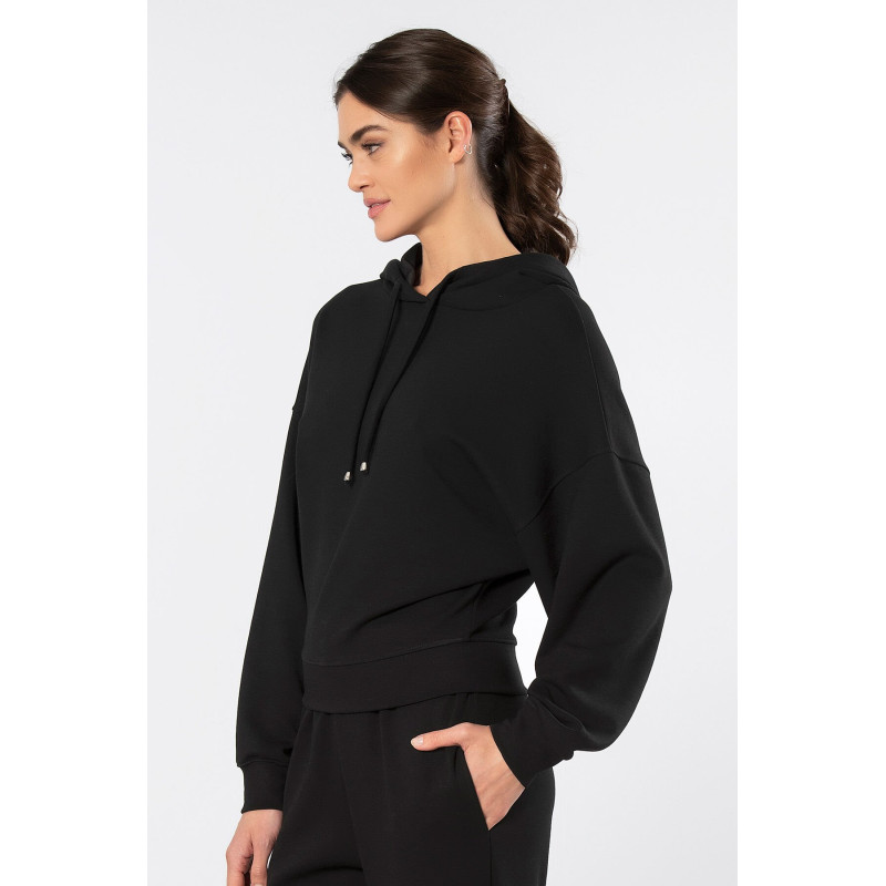 Türen Kadin Kapüsonlu Sweatshirt 3612/Siyah