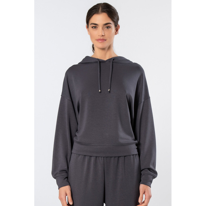 Türen Kadin Kapüsonlu Sweatshirt 3612/Antrasit