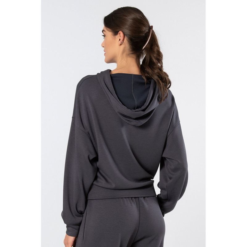 Türen Kadin Kapüsonlu Sweatshirt 3612/Antrasit