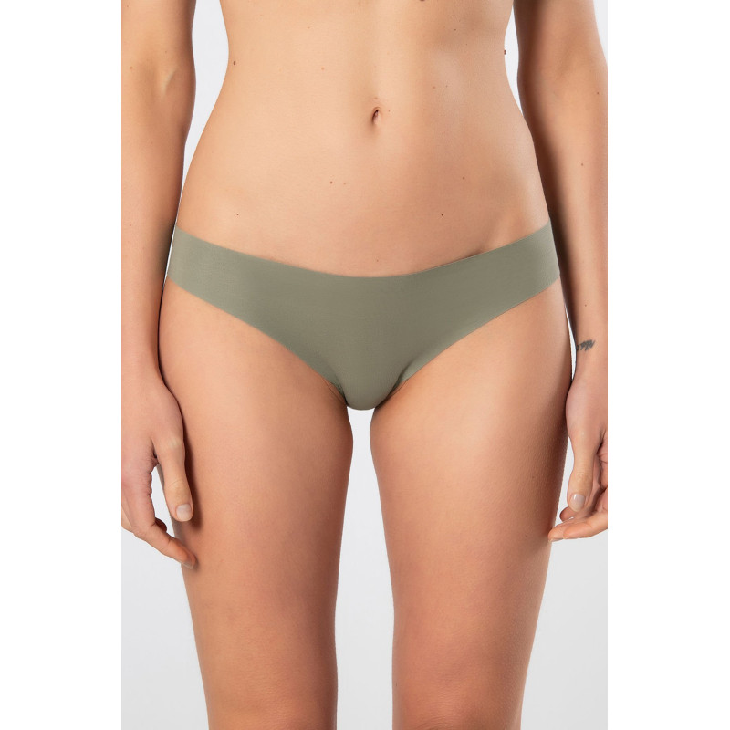 Türen Kadin Lazer Kesim Pamuklu Bikini Külot 907/Yeşil