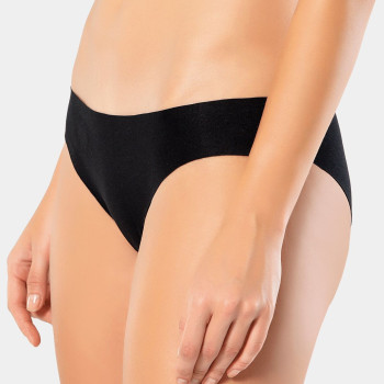 Türen Kadin Lazer Kesim Pamuklu Bikini Külot 907/Siyah