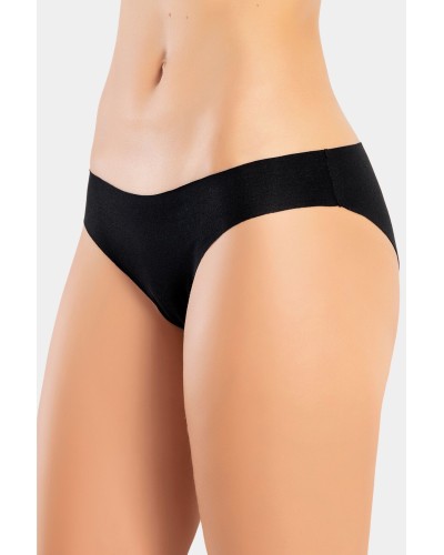 Türen Kadin Lazer Kesim Pamuklu Bikini Külot 907/Siyah