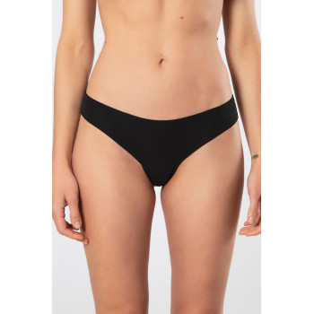 Türen Kadin Lazer Kesim Pamuklu String Külot 912/Siyah