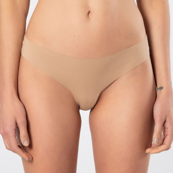 Türen Kadin Lazer Kesim Pamuklu String Külot 912/Vizon