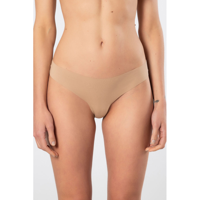 Türen Kadin Lazer Kesim Pamuklu String Külot 912/Vizon