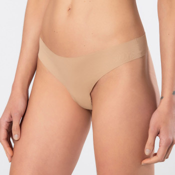 Türen Kadin Lazer Kesim Pamuklu String Külot 912/Vizon