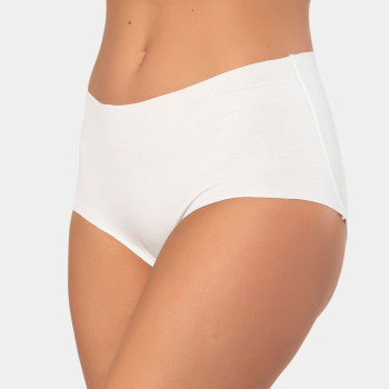 Türen Kadin Lazer Kesim Pamuklu Yüksek Bel Külot 911/Beyaz