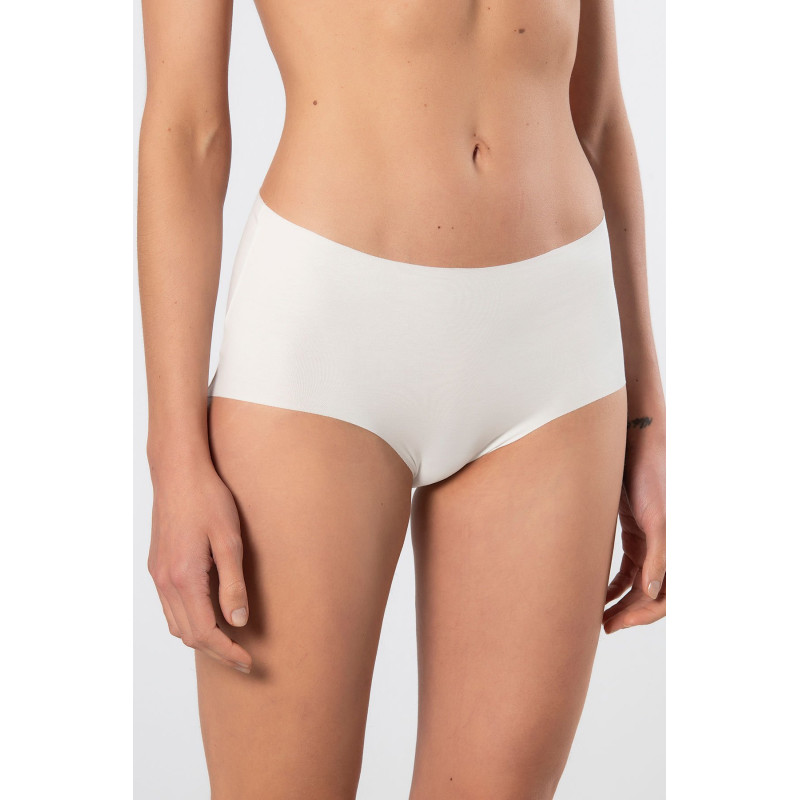 Türen Kadin Lazer Kesim Pamuklu Yüksek Bel Külot 911/Ekru