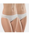 Türen Kadin Likrali 2'li Pamuklu Bikini Külot 230/Krem Türen Kadin Likrali 2'li Pamuklu Bikini Külot 230/Krem