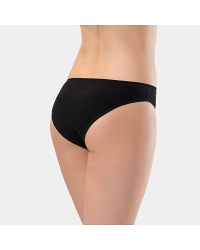 Türen Kadin Likrali 2'li Pamuklu Bikini Külot 230/Siyah Türen Kadin Likrali 2'li Pamuklu Bikini Külot 230/Siyah