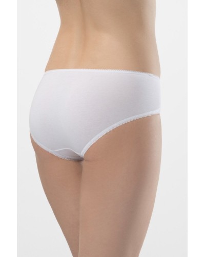 Türen Kadin Likrali Dantelli Bikini (2'li Paket) 961/Beyaz Türen Kadin Likrali Dantelli Bikini (2'li Paket) 961/Beyaz