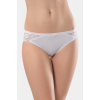 Türen Kadin Likrali Dantelli Bikini 2'li Paket 956/Beyaz