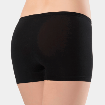 Türen Kadin Likrali Kisa Sort 979/Siyah