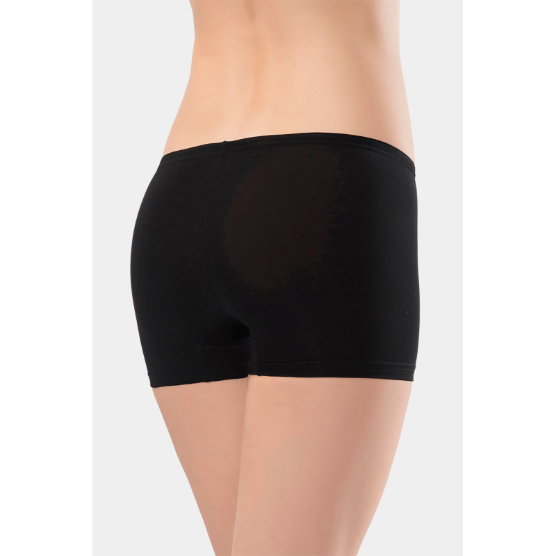 Türen Kadin Likrali Kisa Sort 979/Siyah