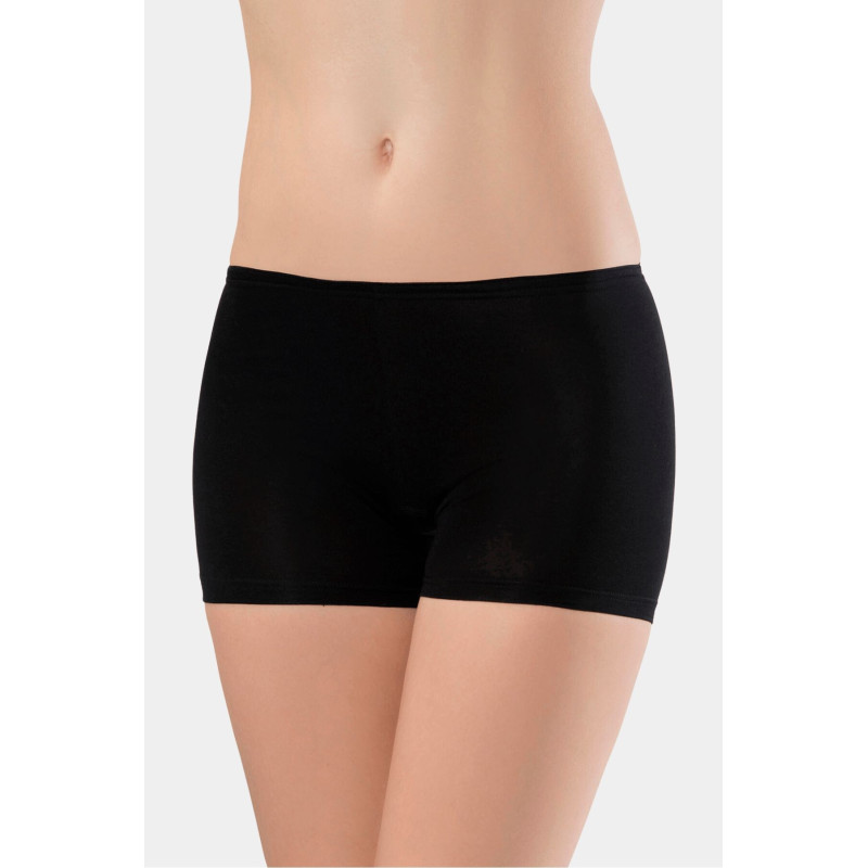 Türen Kadin Likrali Kisa Sort 979/Siyah