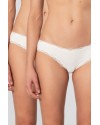 Türen Kadin Likrali Ribana Dantelli Bikini Külot 2'li Paket 928/Ekru Türen Kadin Likrali Ribana Dantelli Bikini Külot 2'li Paket 928/Ekru