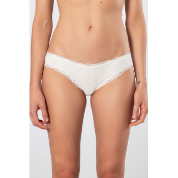 Türen Kadin Likrali Ribana Dantelli Bikini Külot 2'li Paket 928/Ekru Türen Kadin Likrali Ribana Dantelli Bikini Külot 2'li Paket 928/Ekru