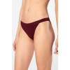 Türen Kadin Likrali Ribana Tanga 2'li Paket 931/Bordo
