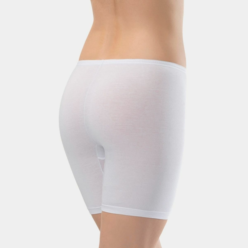 Türen Kadin Likrali Uzun Sort 980/Beyaz