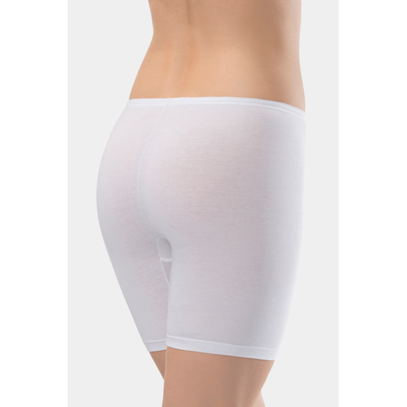 Türen Kadin Likrali Uzun Sort 980/Beyaz