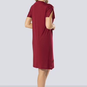 Türen Kadin V Yaka Gecelik 3282/Bordo