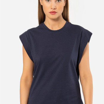 Türen Kadin Vatka Görünümlü T-shirt 3401/Lacivert