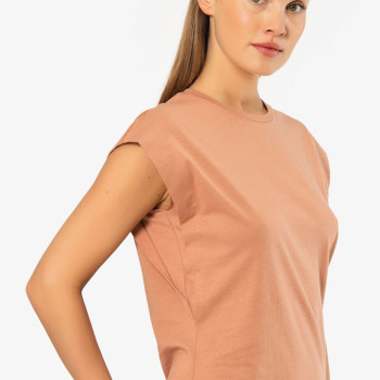 Türen Kadin Vatka Görünümlü T-shirt 3401/Somon
